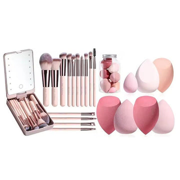 BS-MALL Travel Makeup Brush Set